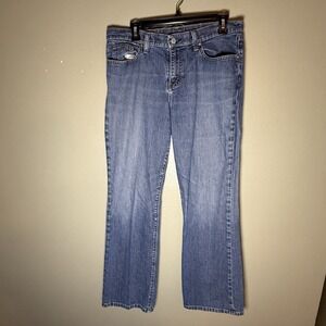 Ralph Lauren Polo‎ Jeans Saturday Womens Boot Cut Blue Denim Size 12X32 Med Wash